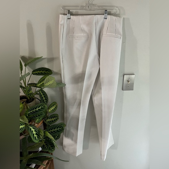 Express white stripe boot cut  pants size medium - Picture 12 of 12